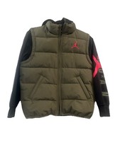 Air Jordan Puffer Vest Hoodie Size Medium 10-12 Years Old