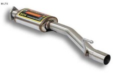 Supersprint Sportauspuff Edelstahl Mittelschalldämpfer Mercedes C W202 S202