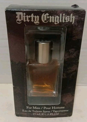 Dirty English by Juicy Couture Eau De Toilette Spray .5 oz Men New In Box Discon