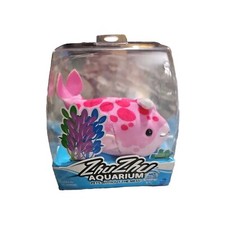 NEW Zhu Zhu Aquarium Lorelei The Pink Narwhal ZhuZhu Aquarium Pet Without Mess
