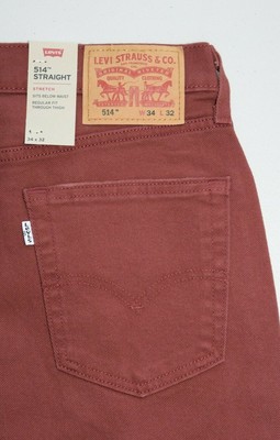 levis 514 red