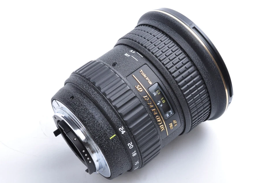 Tokina AT-X PRO SD 12-24mm F/4 IF DX AF Lens For Nikon Cap Near Mint From Japan - Image 2 of 4