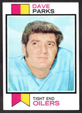 1973 Topps Football Card #179 Dave Parks - VG-EX+