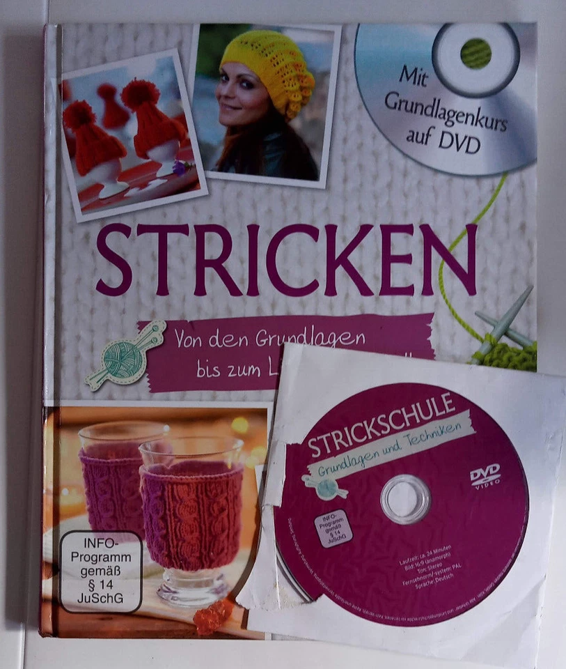 Strickbuch "Stricken" - Von den Grundlagen bis zum Lieblingsmodell, mit DVD - Bild 1 von 2