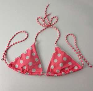 hot pink bathing suit top