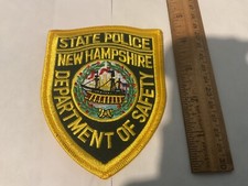 New Hampshire State Police collectable Patch Full Size and New