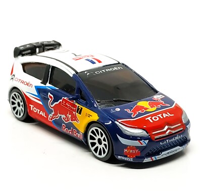 Majorette Citroen C4 WRC Bull no.7 Red / White 1:57 (3 inches) no