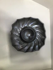 Walton Armetale Scalllop Pewter Chip And Dip / Vegetable Serving Platter