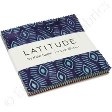 Moda Fabrics Charm Pack - Latitude - Quilting Fabric - OUT OF PRINT