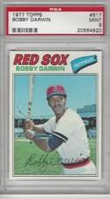 1977 Topps #617 BOBBY DARWIN - RED SOX - PSA 9