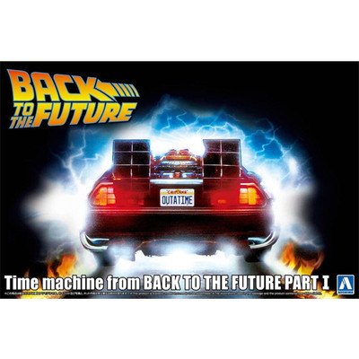 Aoshima Delorean Time Machine From Back To The Future Part 1:24