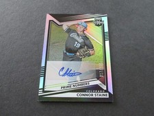 2022 Elite Extra Edition Connor Staine Prime Numbers Autograph Card #146 /200