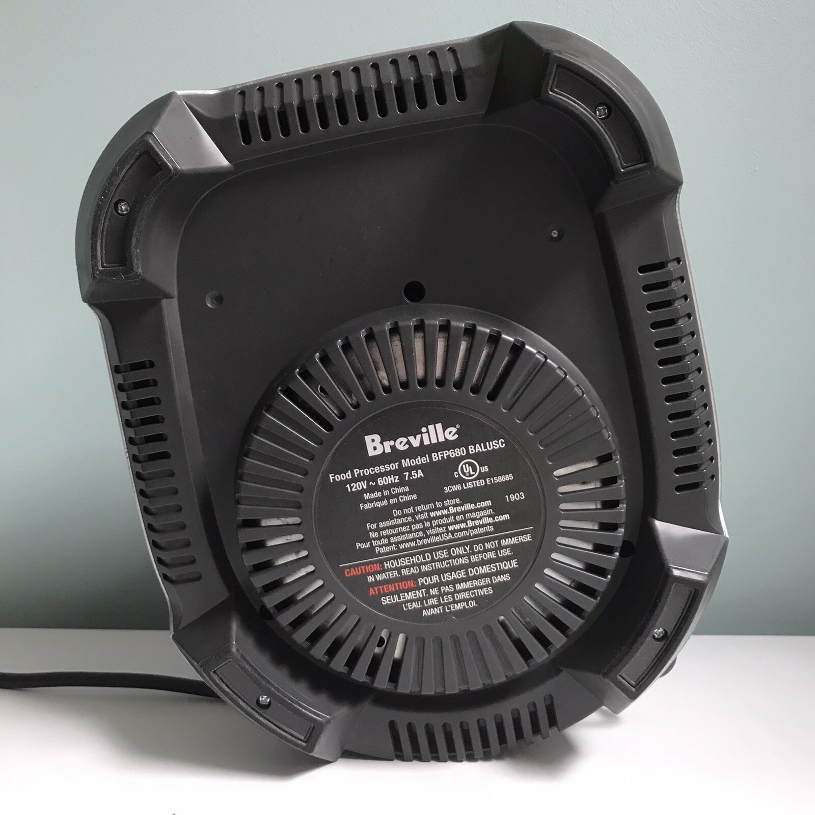 Breville BFP680 Food Processor Motor Base Only *Tested Working* eBay