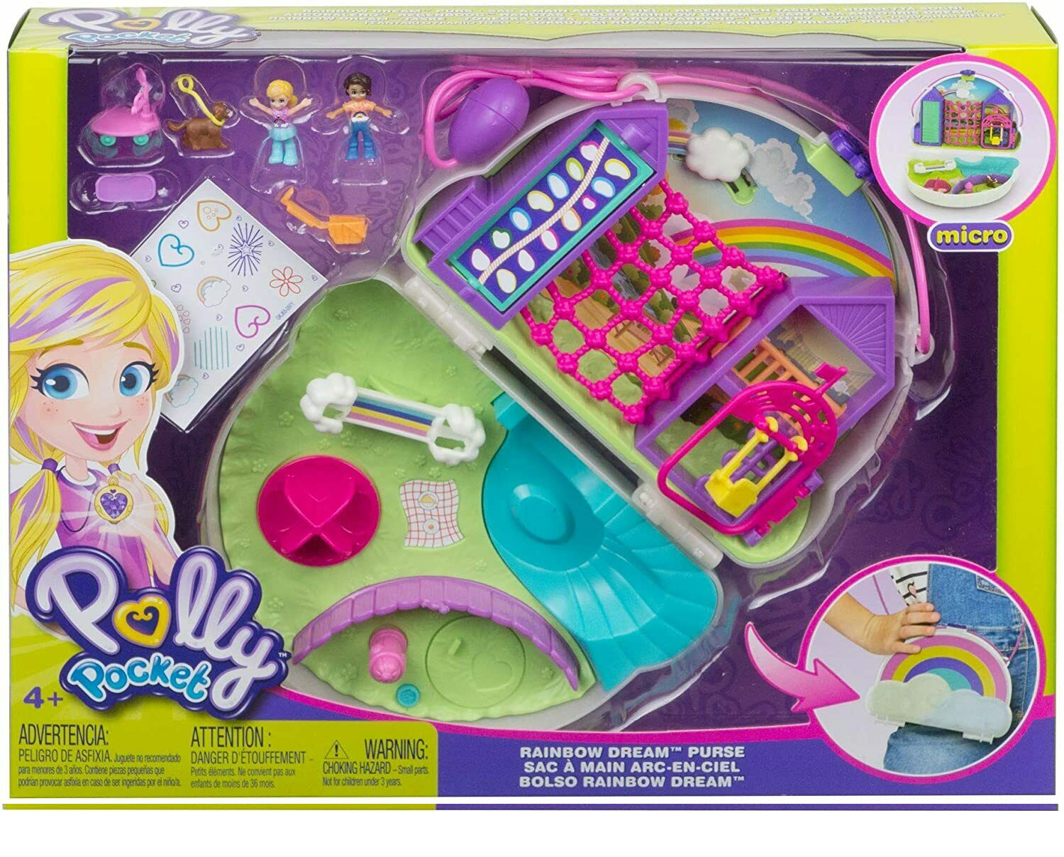POLLY POCKET BORSETTE SEGRETI GKJ65 MATTEL