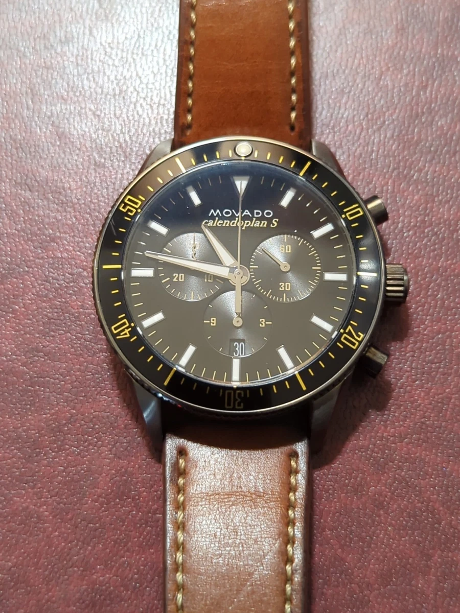 Brand New Movado Heritage Calendoplan S 42mm Men s Watch 3650062
