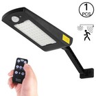 Outdoor Solar Wall Light LED PIR Motion Bright Street Lamp 3 Mode Remote Control