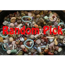 Crystal Confetti Scoop Mixed Gemstones Freeform Lucky Dip Random Mix