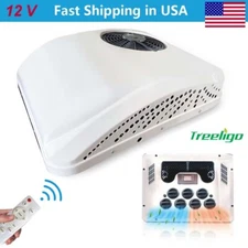 12V Rooftop Air Conditioner RV A/C Unit Cool & Heat