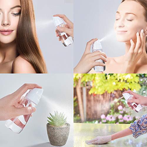 Botella pequeña de spray con niebla fina, paquete de 2 3,4 oz/100 ml - aprobado por la TSA - Imagen 4 de 7