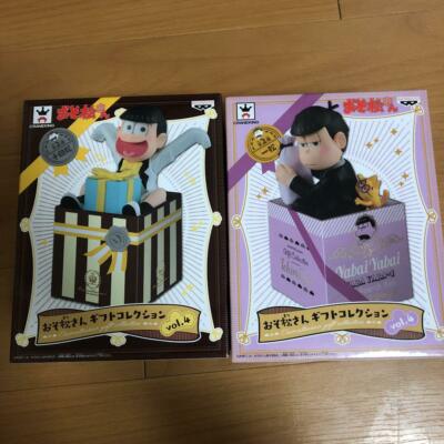 Osomatsusan Jushimatsu Ichimatsu Gift Collection Figure 2 Set Original Box Japan