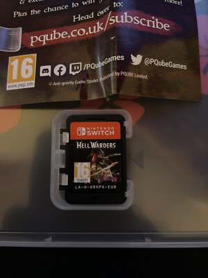 Hell Warders Switch Spiel Pal Cartridge Only