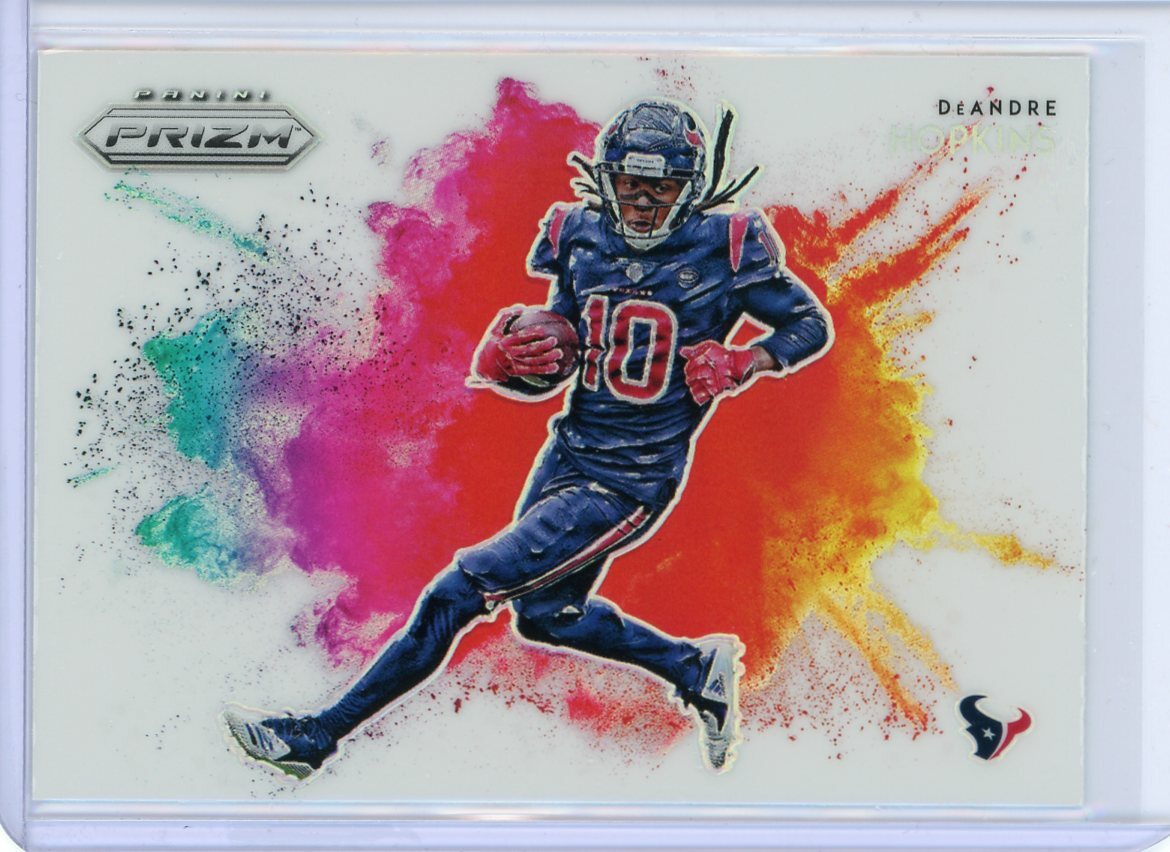 2019 Panini Prizm Football Color Blast #CB-DH Deandre Hopkins