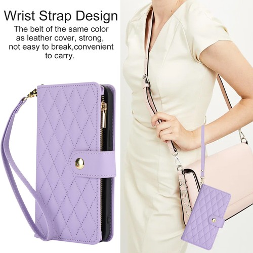 For Google Pixel 9A/9Pro XL/9Pro/9/8/7 PU Leather Flip Stand Zipper Wallet Case - Picture 82 of 89