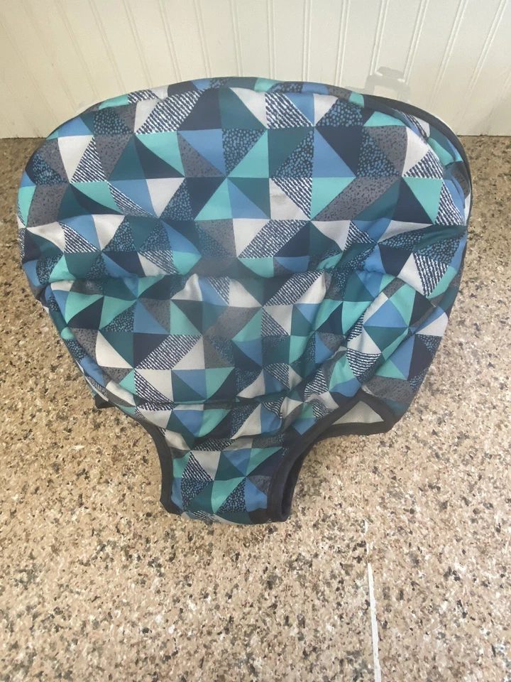 Cojín de cojín de asiento de cubierta de repuesto Safety 1st Walker azul diamante Foto 2 de 4