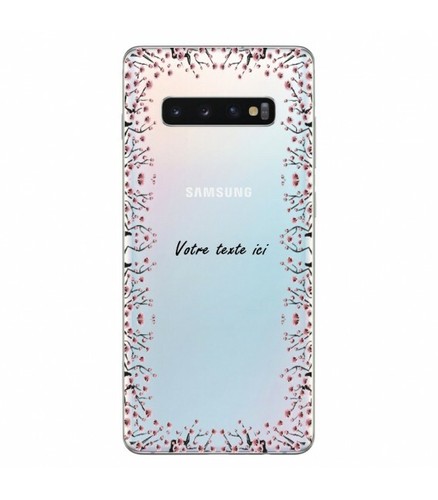 Coque S10 personnalisee fleur cerisier