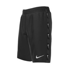 Nike Big Boys Logo Tape Lap 7" Volley Swim Shorts - Black X-LARGE
