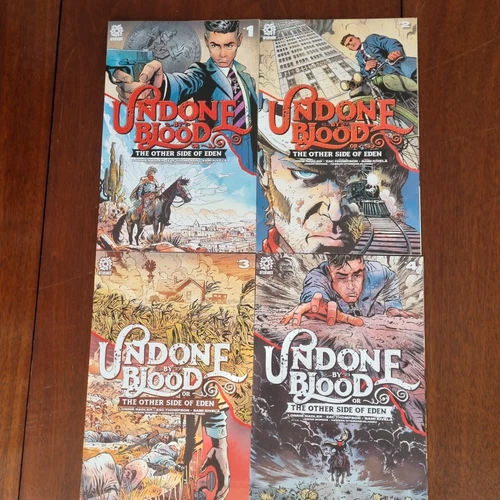 Undone By Blood The Other Side Of Eden #1 2 3 4 Aftershock Comics Complete Lot