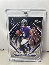 2024 Panini Phoenix Lamar Jackson #102 Purple Baltimore Ravens NFL