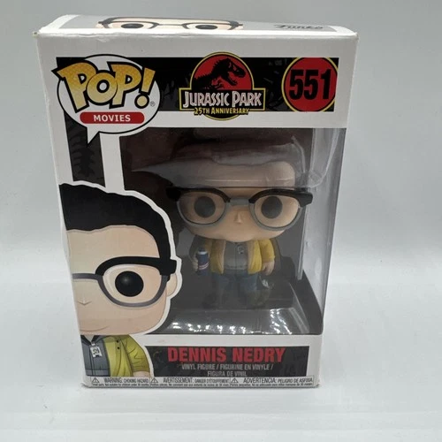 Funko POP! Movies Jurassic Park Dennis Nedry #551 Vinyl Figure  4,062