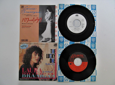 Laura Branigan Power of Love / The Lucky One Rare 7'' Vinyl Records
