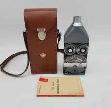 Vintage General Radio Company Decibels Sound Level Meter Type 1565-A With Case