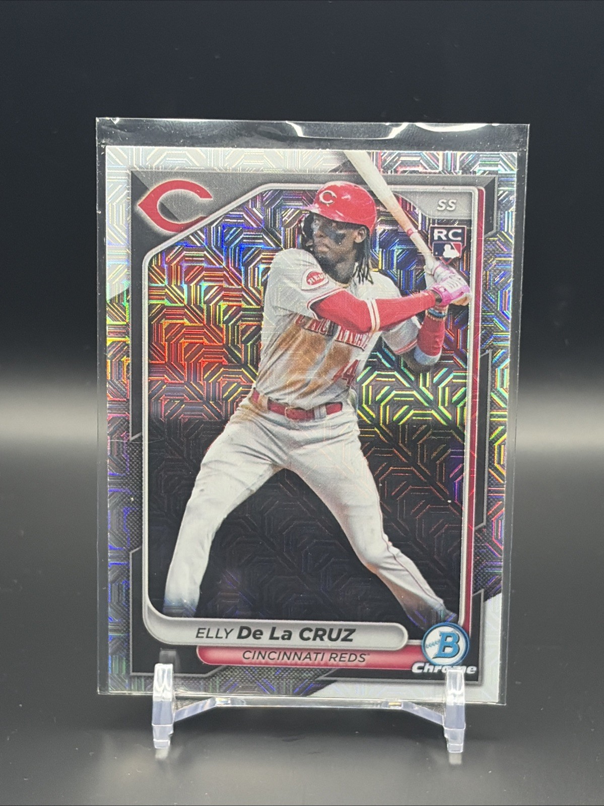 2024 Bowman Chrome - Elly De La Cruz #42 Mojo Refractor (RC)