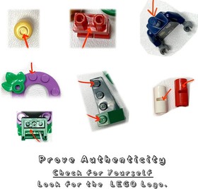 LEGO Bulk Minifigure Parts: Heads, Torsos, Legs, Hair & Accessories - YOU CHOOSE