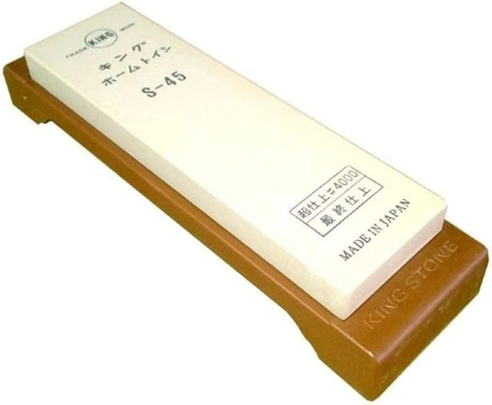 KING 4000 Grit Whetstone Knife Sharpener for Fine Polishing and Finishing