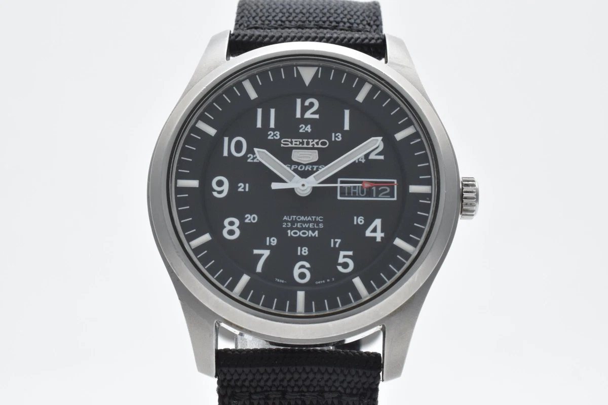 Seiko 5 Sports Mechanical (Automatic) Diver Wristwatches for sale