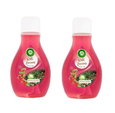 Air Wick Wild Berries Fresh n Up Lufterfrischer 375ml x2 - Weihnachtsduft