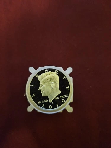 2010 Kennedy Silver Half Dollar Proofs, 90% Pure Silver, roll of 20 coins