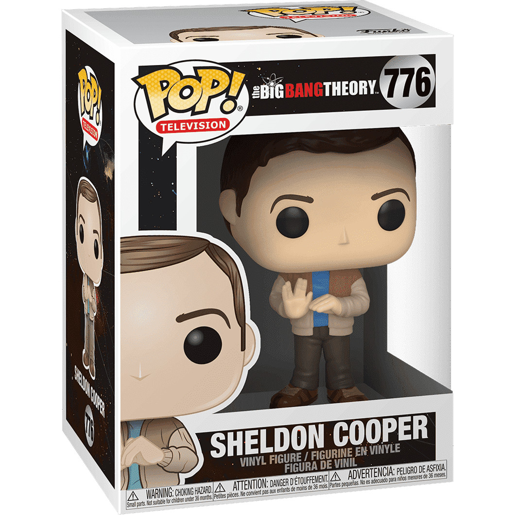 Funko POP! Big Bang Theory SHELDON COOPER #776 Television NE