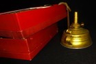 one Komax alcohol set (not oil or kerosene) brass wax melting hobby toy lamps — photo 7