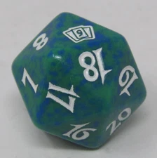 Magic the Gathering 9th Edition Green Spindown Dice