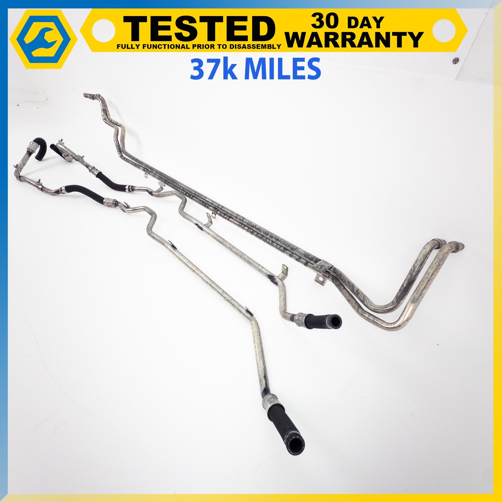 05-12 ASTON MARTIN DB9 DBS 6.0L V12 TRANSMISSION OIL COOLING HOSE LINE SET OEM