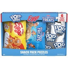 Spin Master Games, Snack Puzzles 6-Pack, 100 Pieces One Size, Multicolor