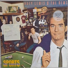 Huey Lewis & The News Sports Vinyl Record LP VG+/VG+ CHR 1412 1983