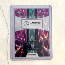 2025 Topps Chrome F1 #177 Mercedes-AMG Petronas Pink Raywave Refractor /250