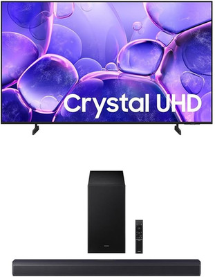 Samsung 58-Inch Class Crystal UHD U8000F 4K Smart TV (2025 Model) Endless Free C