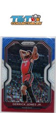 Derrick Jones Jr. 2020-21 Panini Prizm Red White Blue #55 Miami Heat 15a